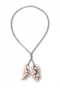 Rose Quartz Wrap Necklace