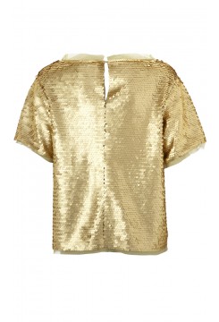 Gold Sequin T-shirt 