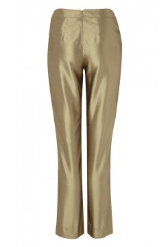 Silk Capri Trousers