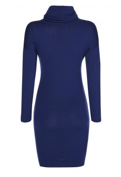 Roll Neck Knitted Dress