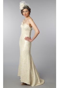 Sequin Bridal Gown 